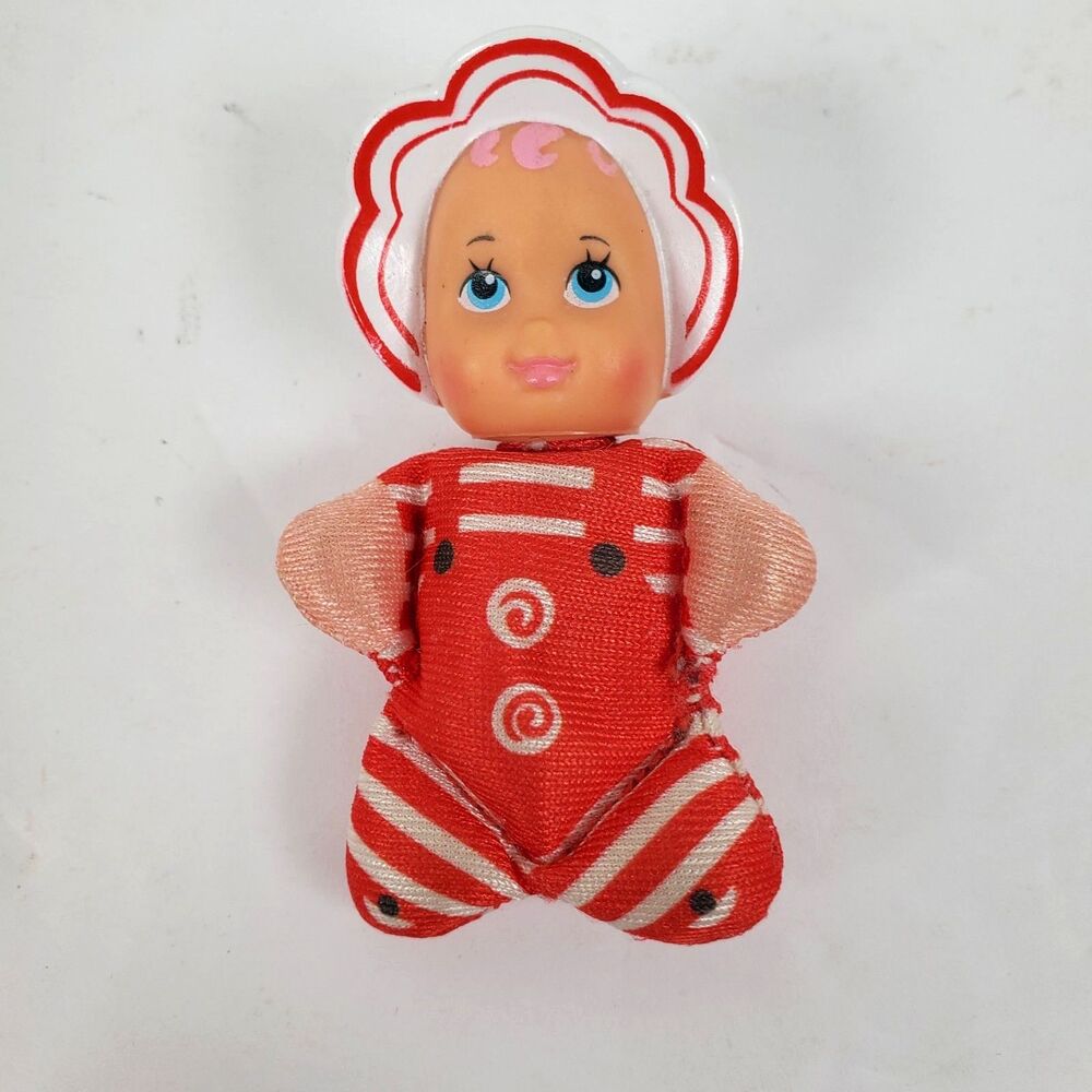So Small Babies Patsy Peppermint Doll Galoob 1989 Candy Set 2.5" Beanbag